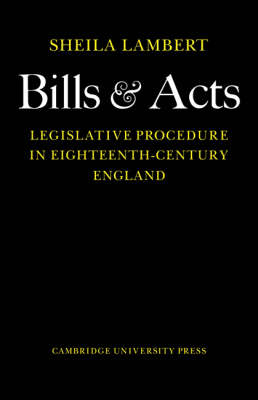 Bills and Acts - Sheila Lambert