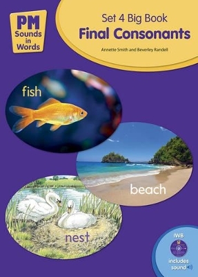 PM Sounds in Words Set 4 Big Book + IWB Software - Final Consonants - Annette Smith