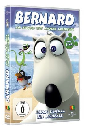 Bernard, Am Strand und andere Abenteuer, 1 DVD