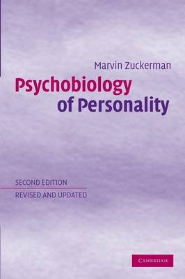 Psychobiology of Personality - Marvin Zuckerman