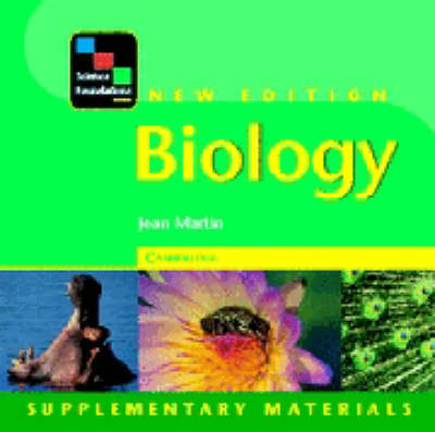 Science Foundations Biology Supplementary Materials CD-ROM Protected PC/IBM Compatible Disk - Jean Martin