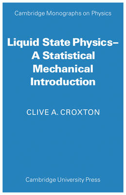 Liquid State Physics