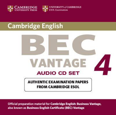 Cambridge BEC 4 Vantage Audio CDs (2) -  Cambridge ESOL