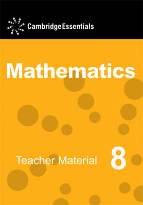 Cambridge Essentials Mathematics Year 8 Teacher Material CD-ROM