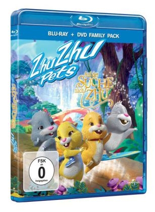 Auf der Suche nach Zhu, Family Pack, 1 Blu-ray + 1 DVD