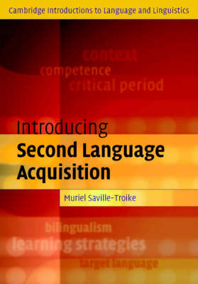 Introducing Second Language Acquisition - Muriel Saville-Troike
