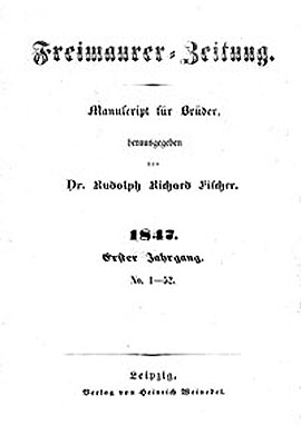 Freimaurer-Zeitung 1. 1847 - 73. 1919