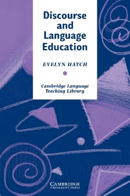 Discourse and Language Education