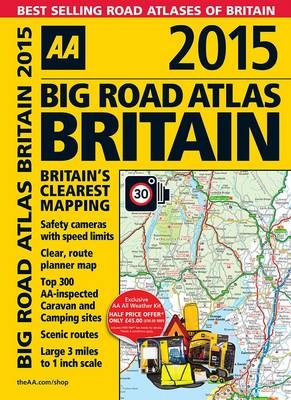 AA Big Road Atlas Britain 2015