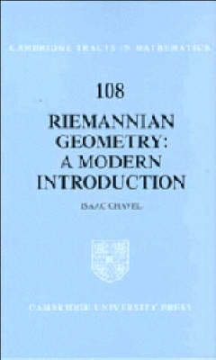 Riemannian Geometry