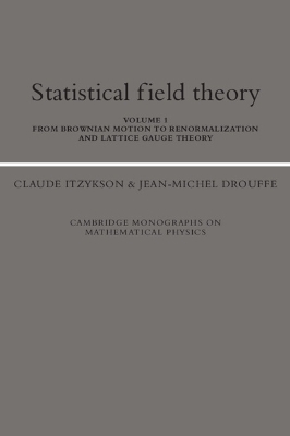 Statistical Field Theory: Volume 1, From Brownian Motion to Renormalization and Lattice Gauge Theory