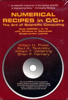 Numerical Recipes in C 3.5 Inch Diskette for Windows