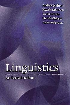 Linguistics - Andrew Radford, Martin Atkinson, David Britain, Harald Clahsen, Andrew Spencer