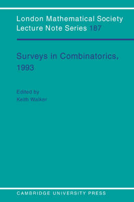 Surveys in Combinatorics, 1993