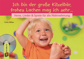 Ich bin der große Kitzelbär, frohes Lachen mag ich sehr