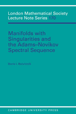 Manifolds with Singularities and the Adams-Novikov Spectral Sequence