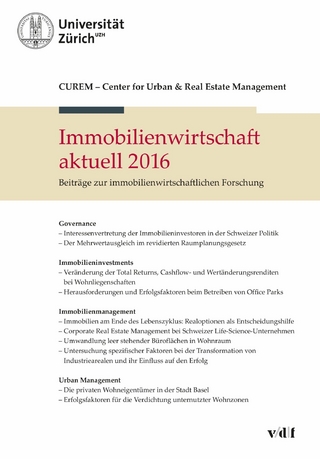 Immobilienwirtschaft aktuell 2016