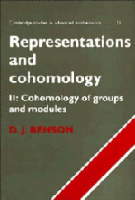 Representations and Cohomology: Volume 2, Cohomology of Groups and Modules