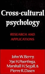 Cross-Cultural Psychology - John W. Berry, Ype H. Poortinga, Marshall H. Segall, Pierre R. Dasen