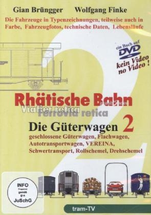 RHÄTISCHE BAHN, Die Güterwagen. Tl.2, DVD-ROM