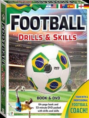 Football Drills and Skills Book and DVD Small Gift Box (PAL)