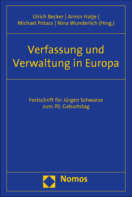 Verfassung und Verwaltung in Europa - 
