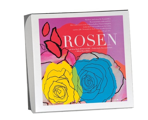 Geschenkbox mit Buch: ROSENLIEBE &ndash; DIE ROSENBOX