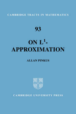 On L1-Approximation - Allan M. Pinkus