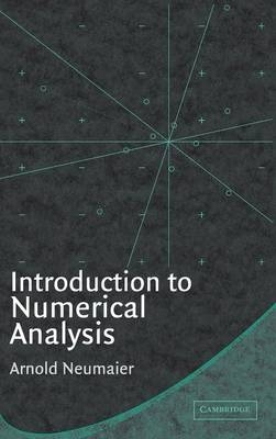 Introduction to Numerical Analysis - Arnold Neumaier