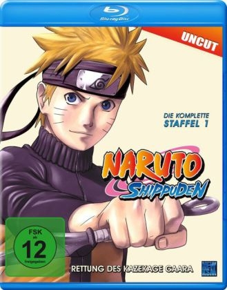 Naruto Shippuden - Rettung des Kazekage Gaara. Staffel.1, 1 Blu-ray