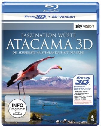 Faszination W&uuml;ste: Atacama 3D, 1 Blu-ray
