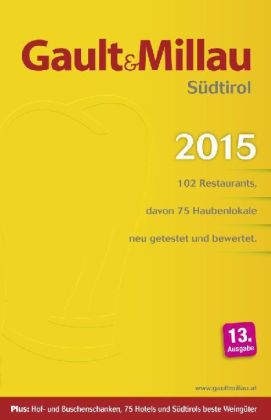 Gault&Millau Südtirol 2015