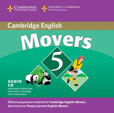 Cambridge Young Learners English Tests Movers 5 Audio CD -  Cambridge ESOL