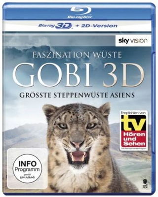 Faszination Wüste: Gobi 3D, 1 Blu-ray
