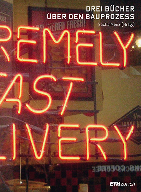 Drei B&uuml;cher &uuml;ber den Bauprozess - 
