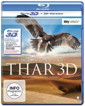 Faszination W&uuml;ste: Thar 3D, 1 Blu-ray