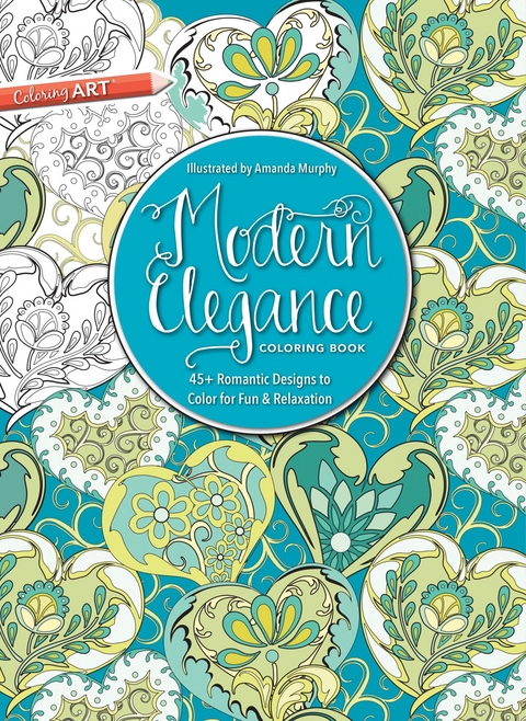 Modern Elegance Coloring Book -  Amanda Murphy