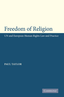 Freedom of Religion - Paul M. Taylor