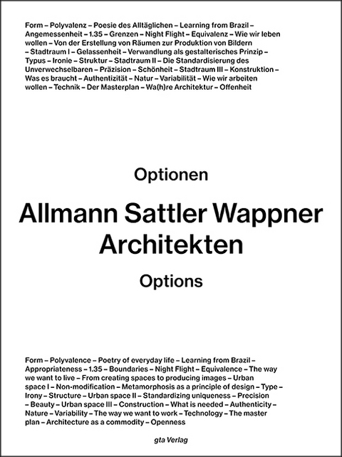 Allmann Sattler Wappner Architekten - 