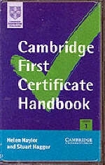 Cambridge First Certificate Handbook Cassette Set - Helen Naylor, Stuart Hagger