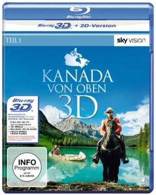 Kanada von oben 3D. Tl.1, 1 Blu-ray