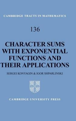 Character Sums with Exponential Functions and their Applications