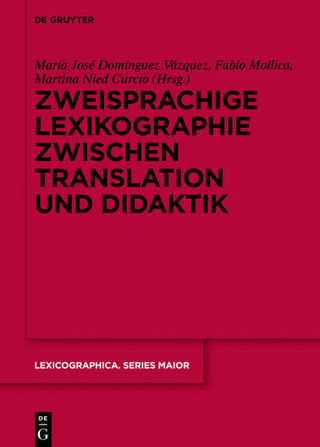Zweisprachige Lexikographie zwischen Translation und Didaktik