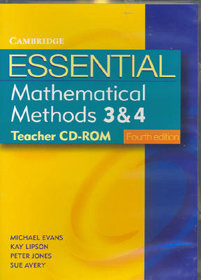 Essential Mathematical Methods 3 and 4 Fourth Edition Teacher CD-Rom