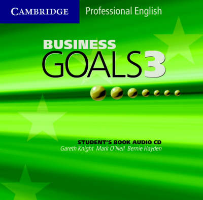 Business Goals 3 Audio CD - Gareth Knight, Mark O'Neil, Bernie Hayden