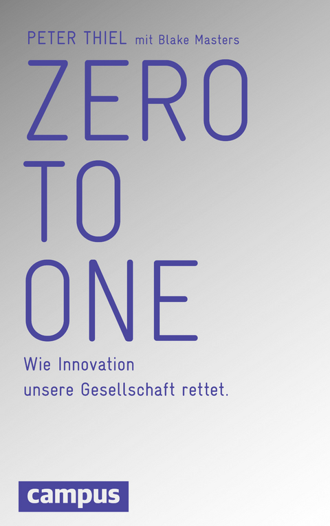 Zero to One - Peter Thiel, Blake Masters