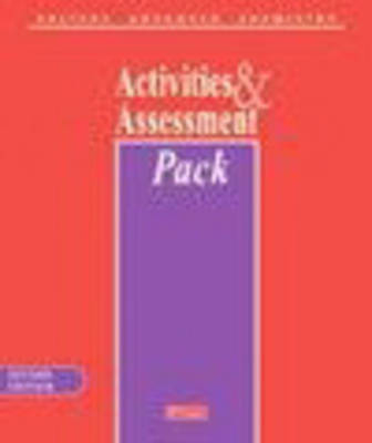 Salters Advanced Chemistry Activities & Assessment Pack with CD-ROM