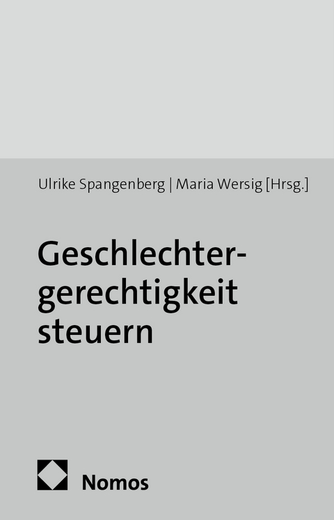 Geschlechtergerechtigkeit steuern - 