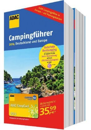 ADAC Campingführer 2014 Nord/Süd Kombi-Paket