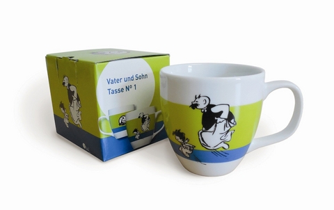 Vater und Sohn Henkeltasse - E. O. Plauen